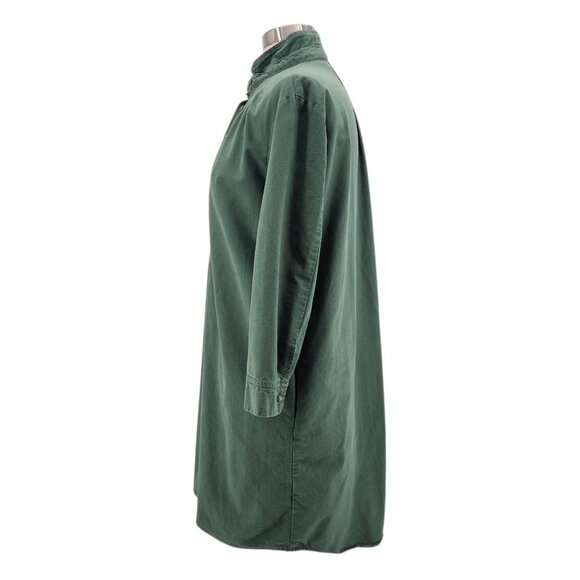 Pomander Place Womens Medium Dress Poly Dress Mini Green Tuckernuck Shirt Dress - Picture 3 of 9